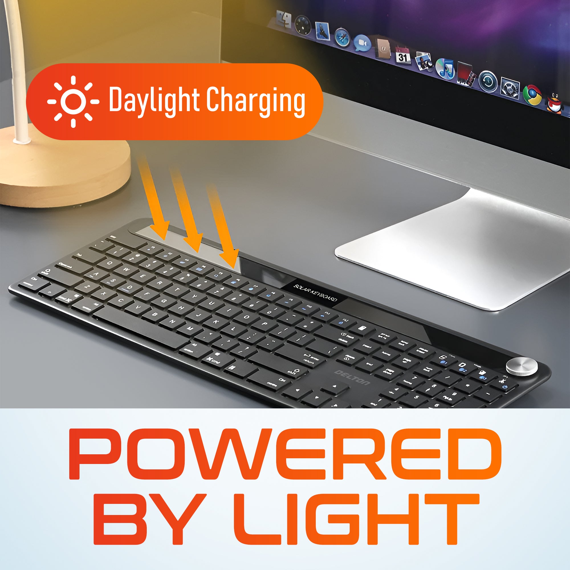 Delton KB90 Solar Keyboard