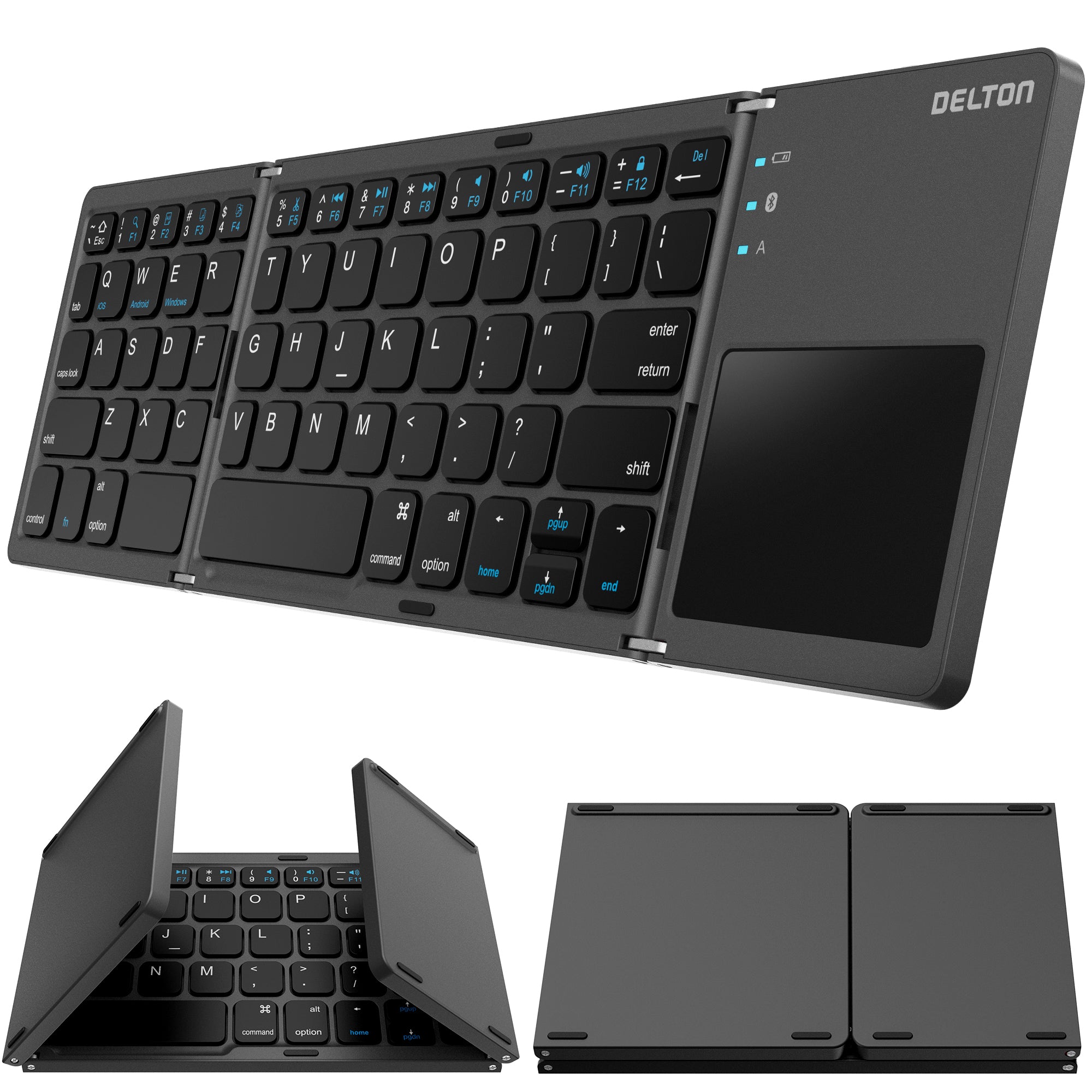 Delton KB75 Wireless Foldable Keyboard
