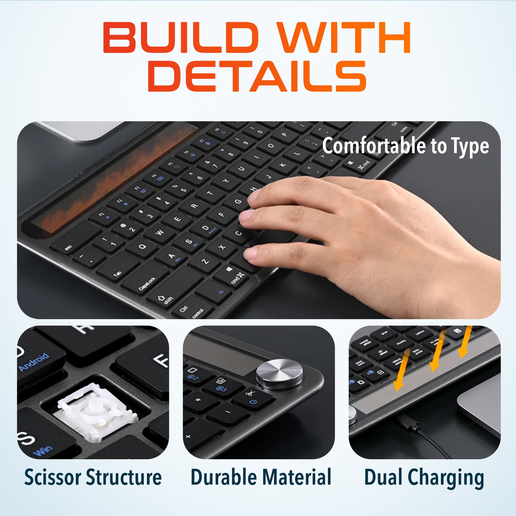 Delton KB90 Solar Keyboard
