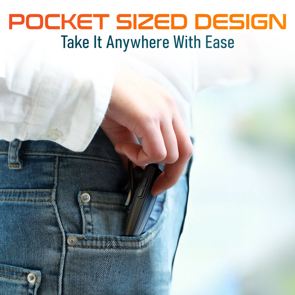 Delton 87X Wireless Single Ear Bluetooth Computer Headset with Microphone & USB Dongle