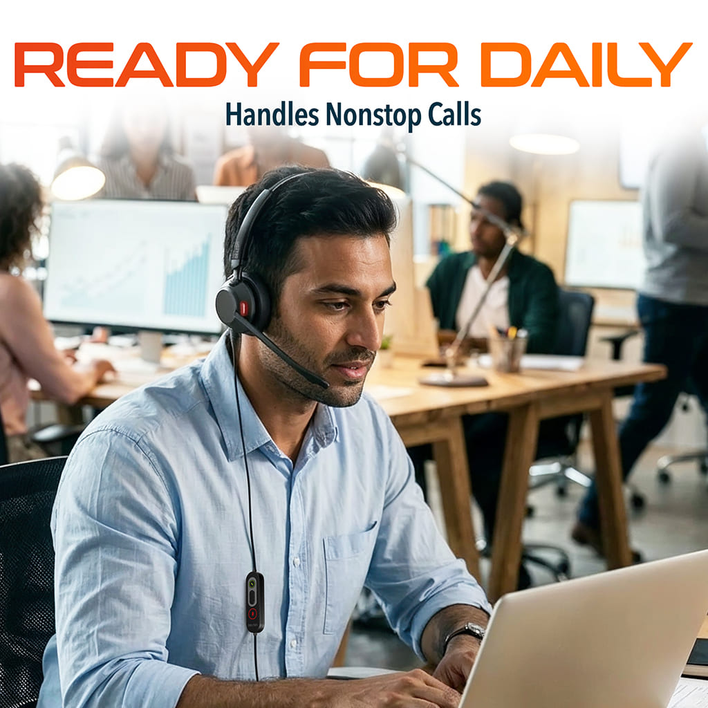 Delton 62Y On-Ear Noise-Cancelling Computer Headset