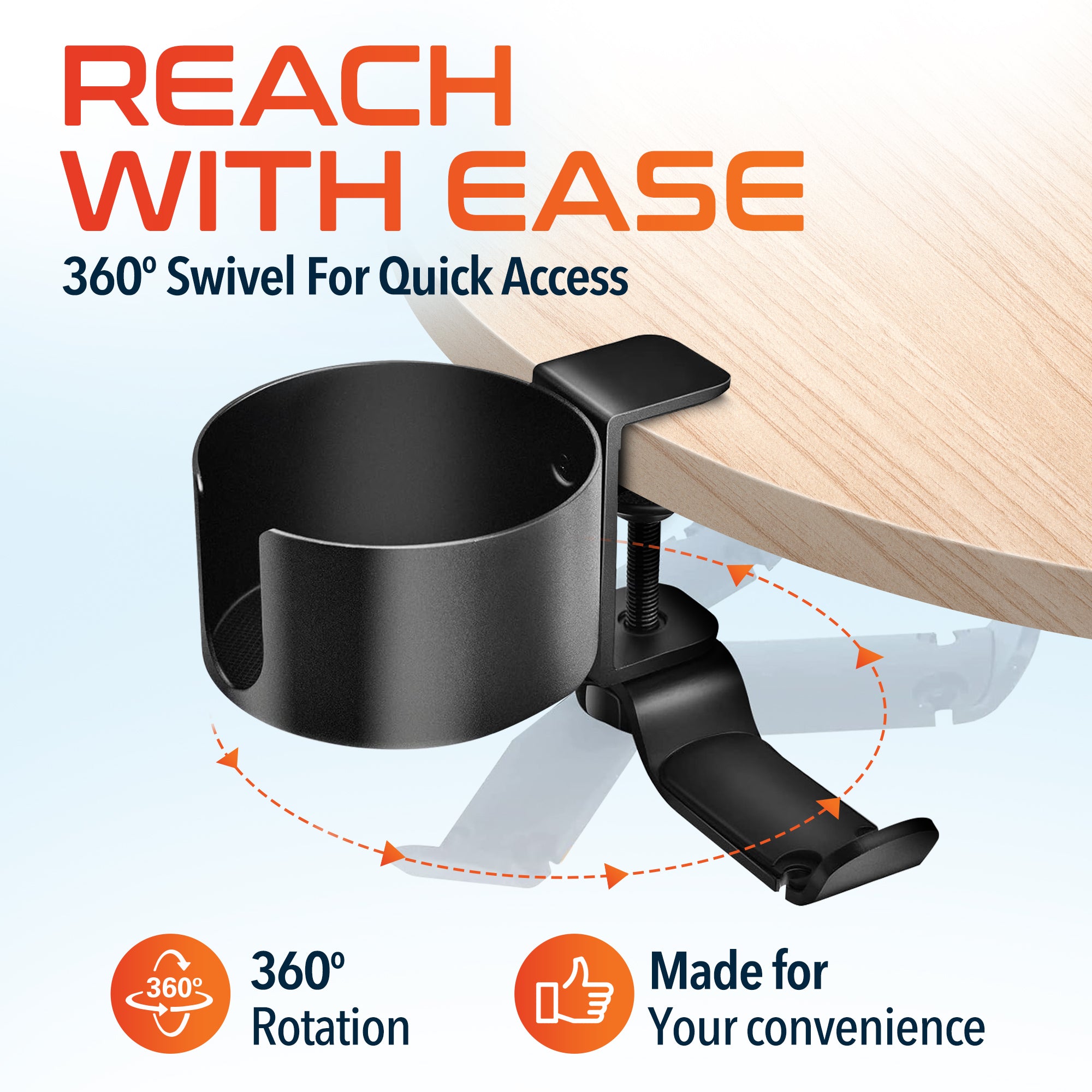 Delton H22 Headset & Cup Holder