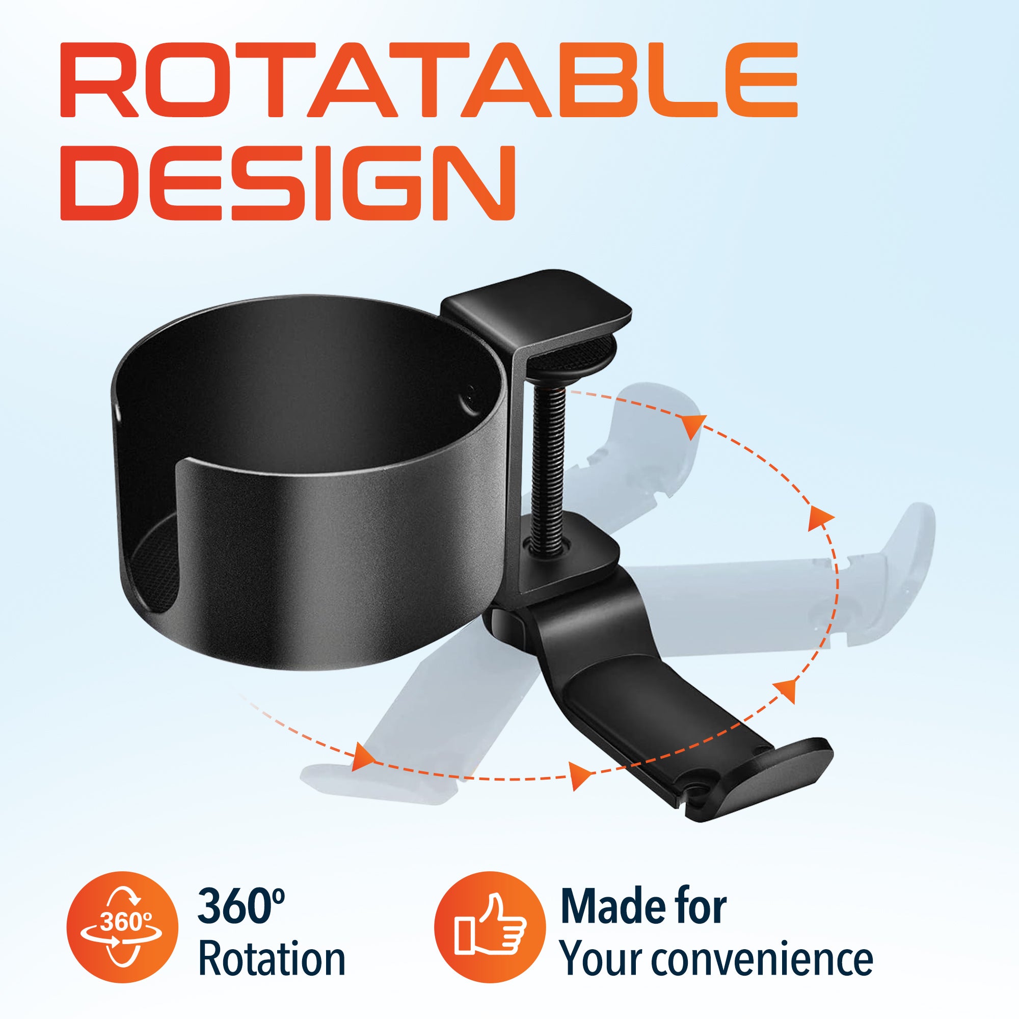 Delton H22 Headset & Cup Holder