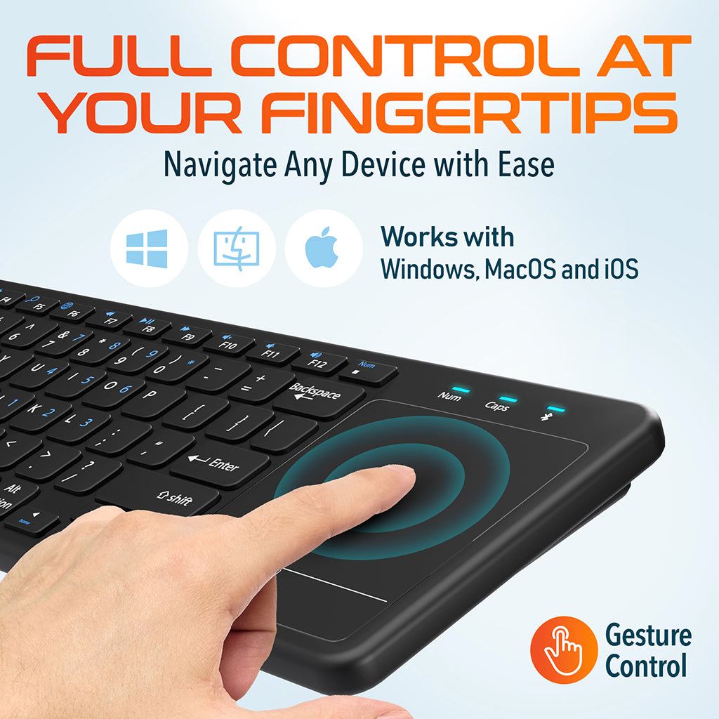 Delton N60 Bluetooth Keyboard with Touchpad