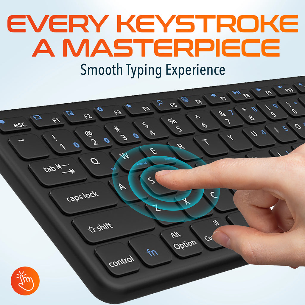 Delton N60 Bluetooth Keyboard with Touchpad