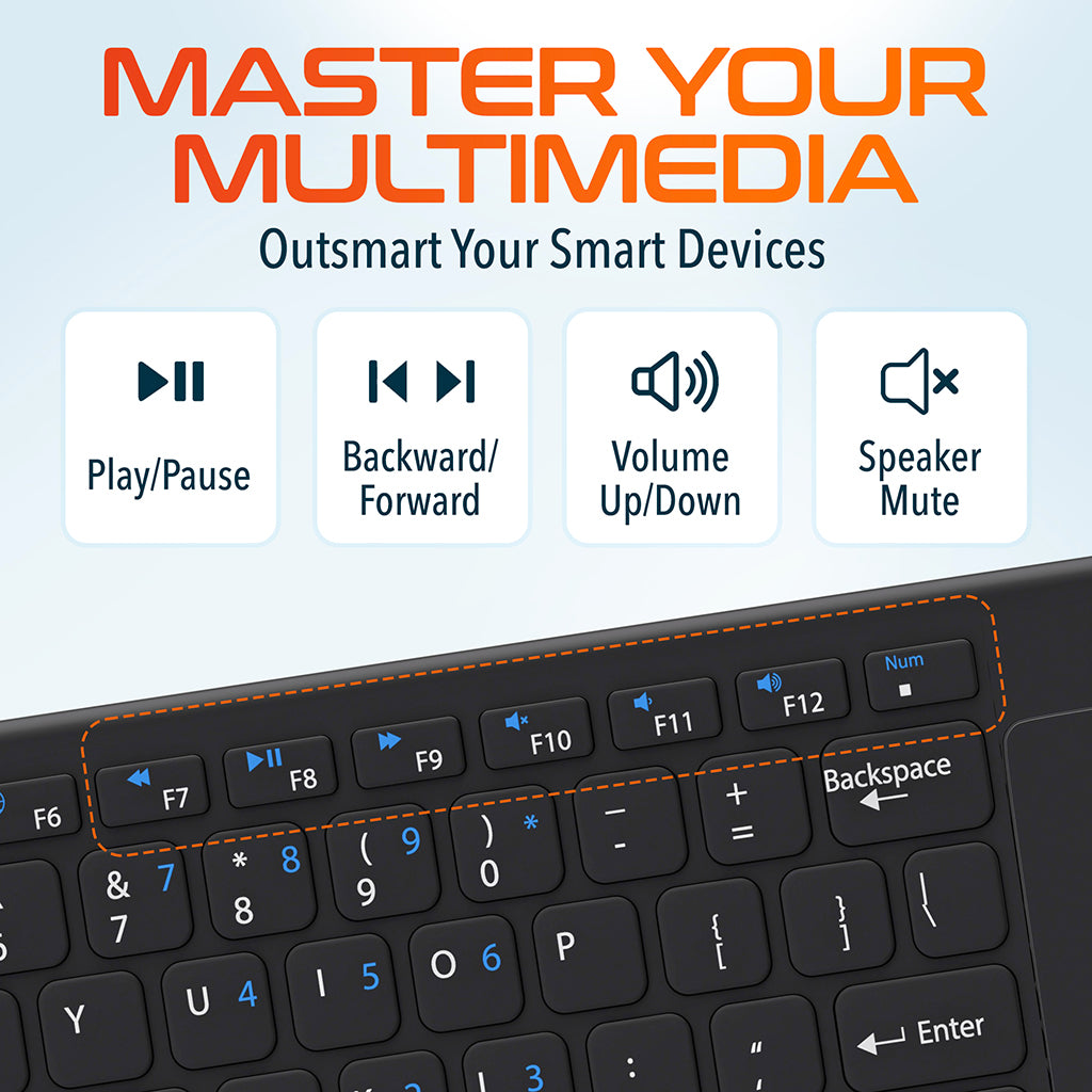 Delton N60 Bluetooth Keyboard with Touchpad