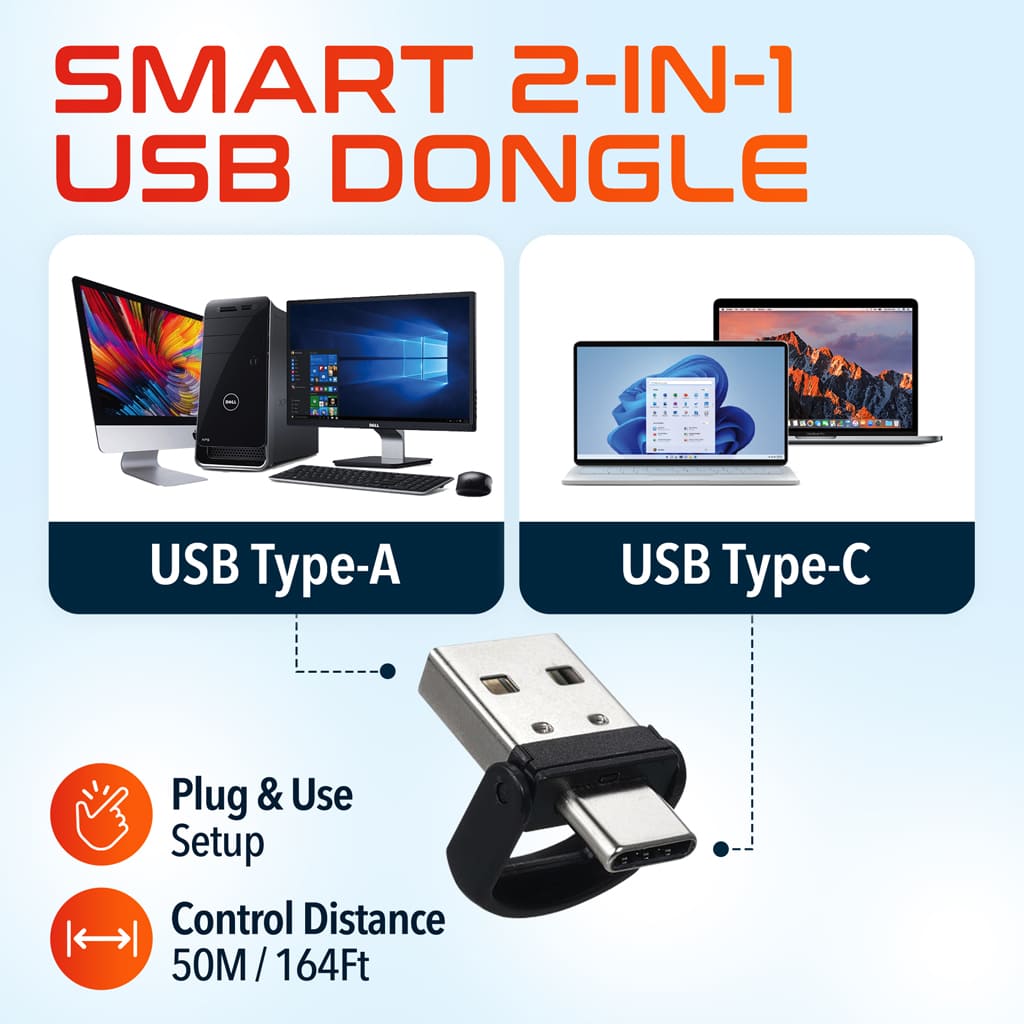 Delton P48 Wireless Presentation Finger Laser Pointer