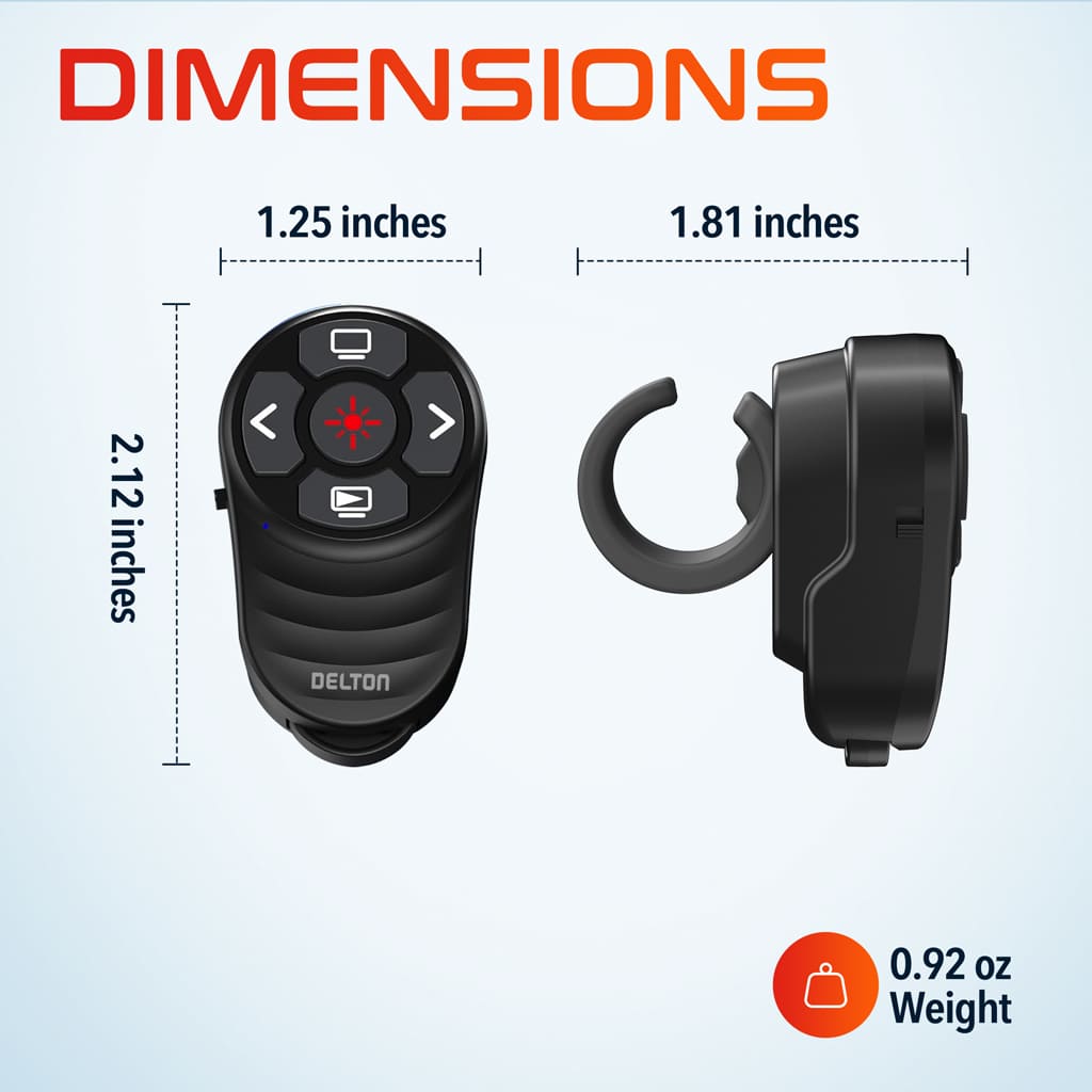 Delton P48 Wireless Presentation Finger Laser Pointer