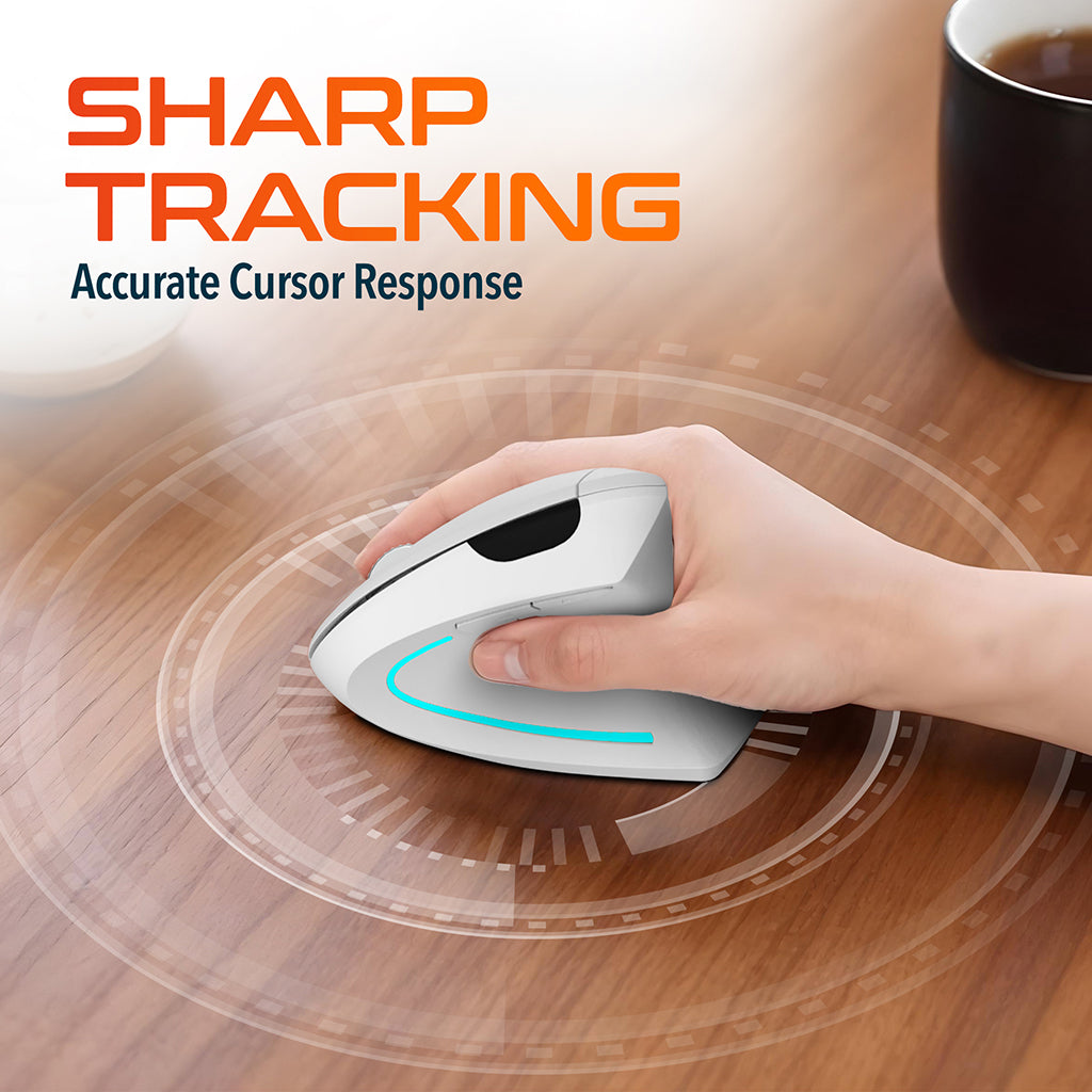 Delton S12 Wireless Ergonomic Vertical Computer Mouse