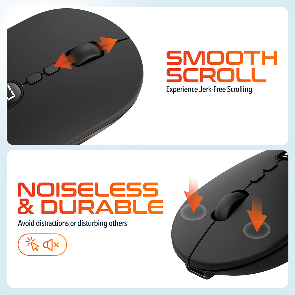 Delton S16 Wireless Battery Display Mouse