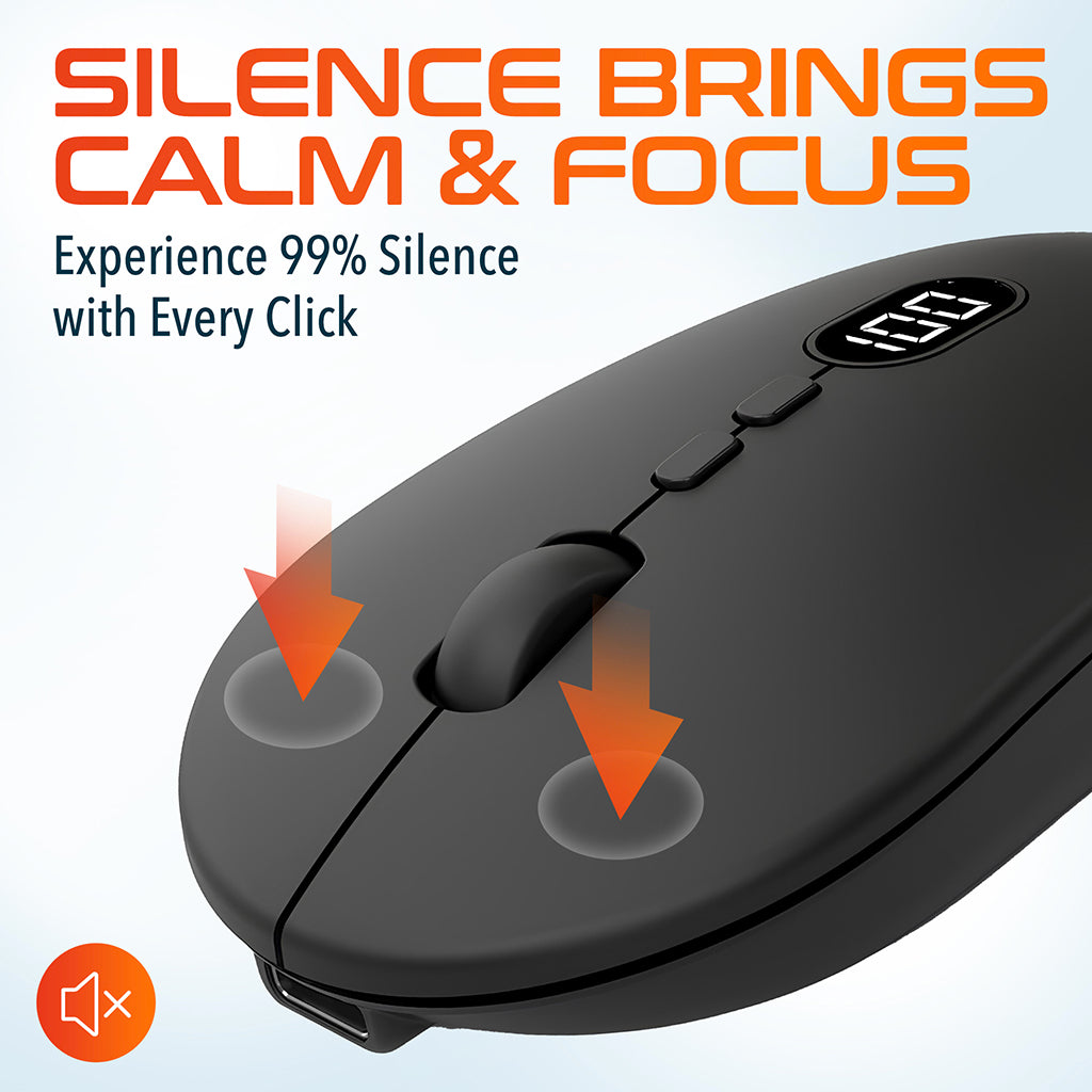 Delton S16 Wireless Battery Display Mouse