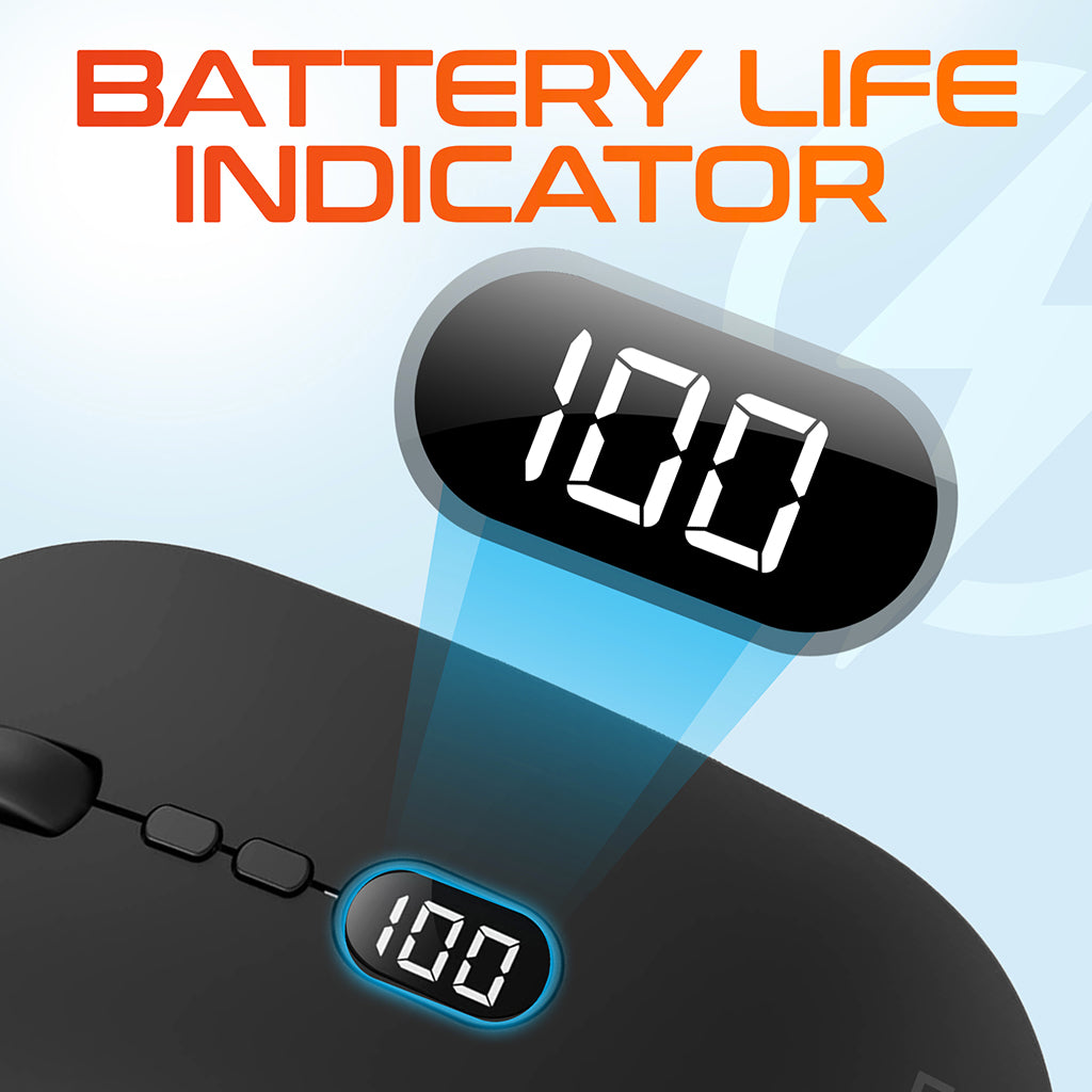 Delton S16 Wireless Battery Display Mouse