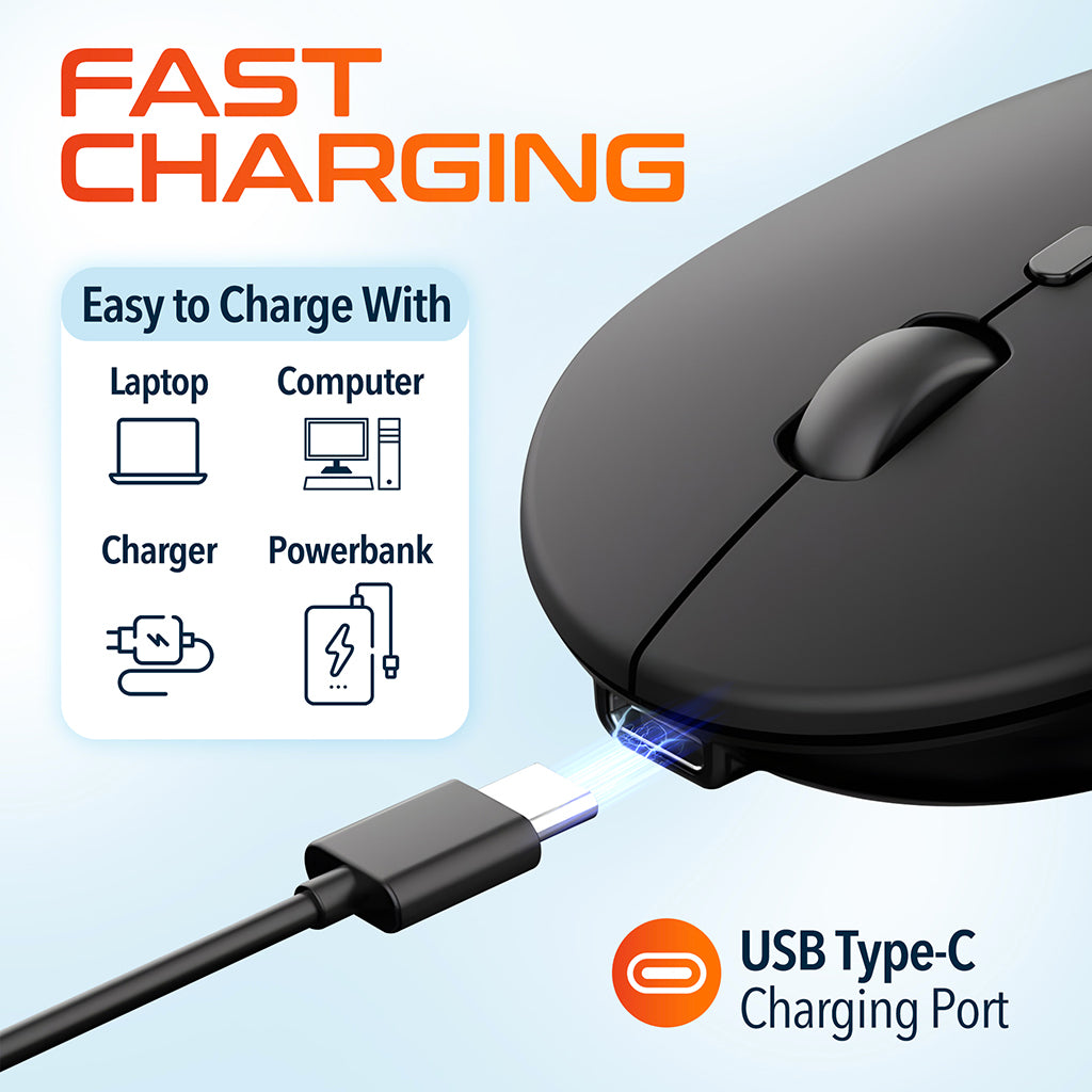 Delton S16 Wireless Battery Display Mouse