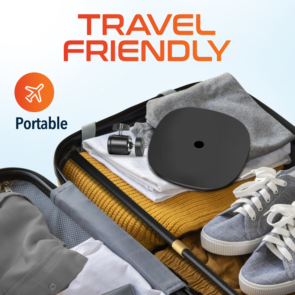 Delton 190S Tilt/ Rotate Floor Projector Stand with Adjustable 33" - 47".