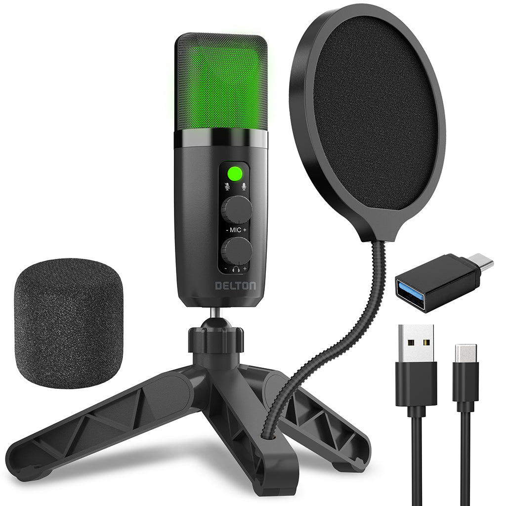 Delton U3000 Noise Canceling Condenser Microphone
