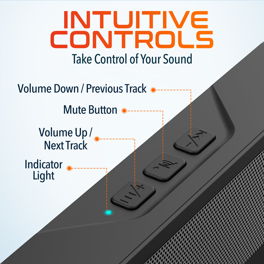 Delton P150 Clip-On USB Computer Speaker
