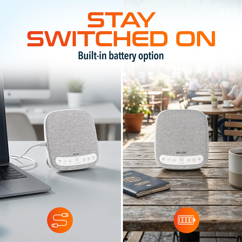 Delton WN9 Portable White Noise Sound Machine