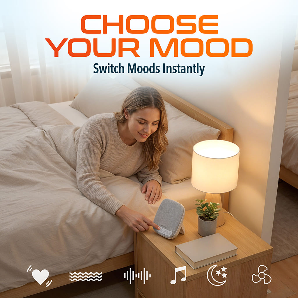 Delton WN9 Portable White Noise Sound Machine