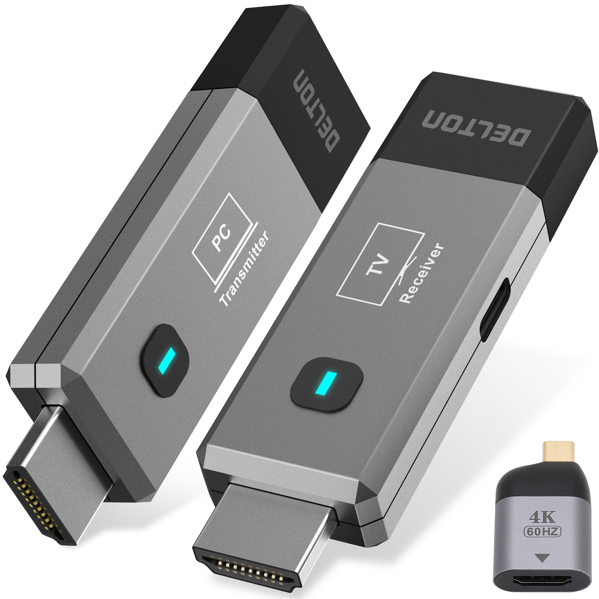 Delton E2 Wireless HDMI Extender Transmitter and Receiver