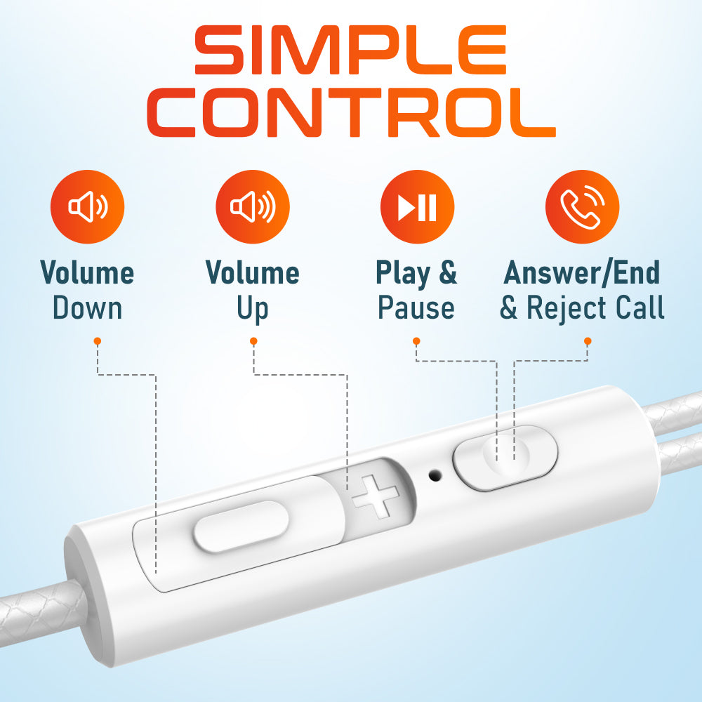 Delton 15EC USB-C Wired In-Ear Computer Headset/Headphone