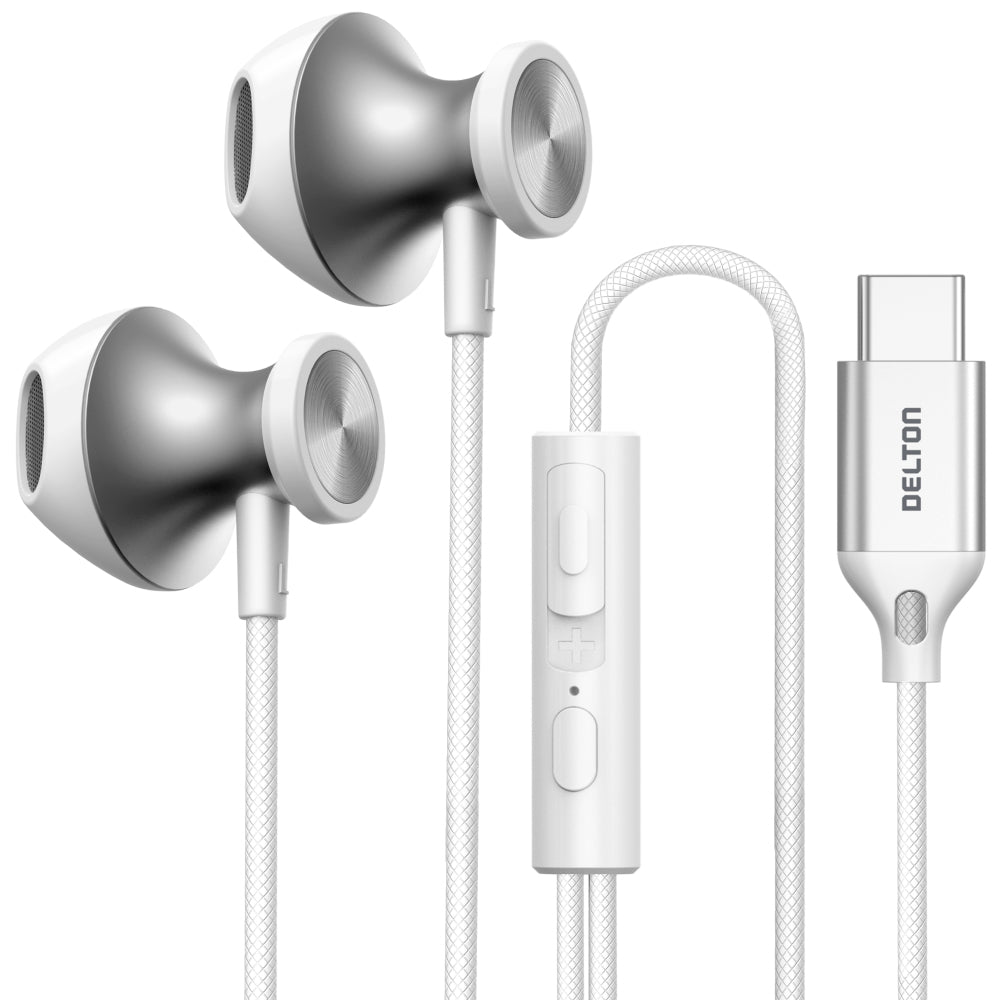 Delton 15EC USB-C Wired In-Ear Computer Headset/Headphone