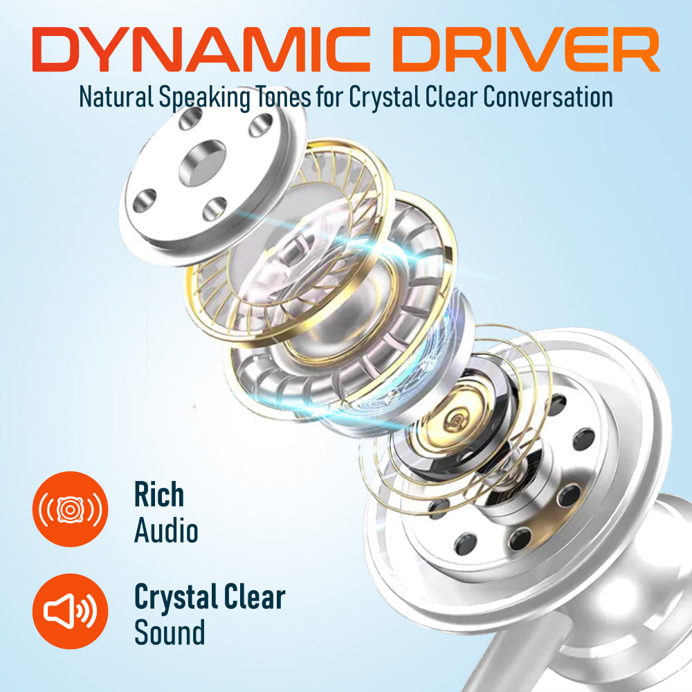 Delton 15EC USB-C Wired In-Ear Computer Headset/Headphone