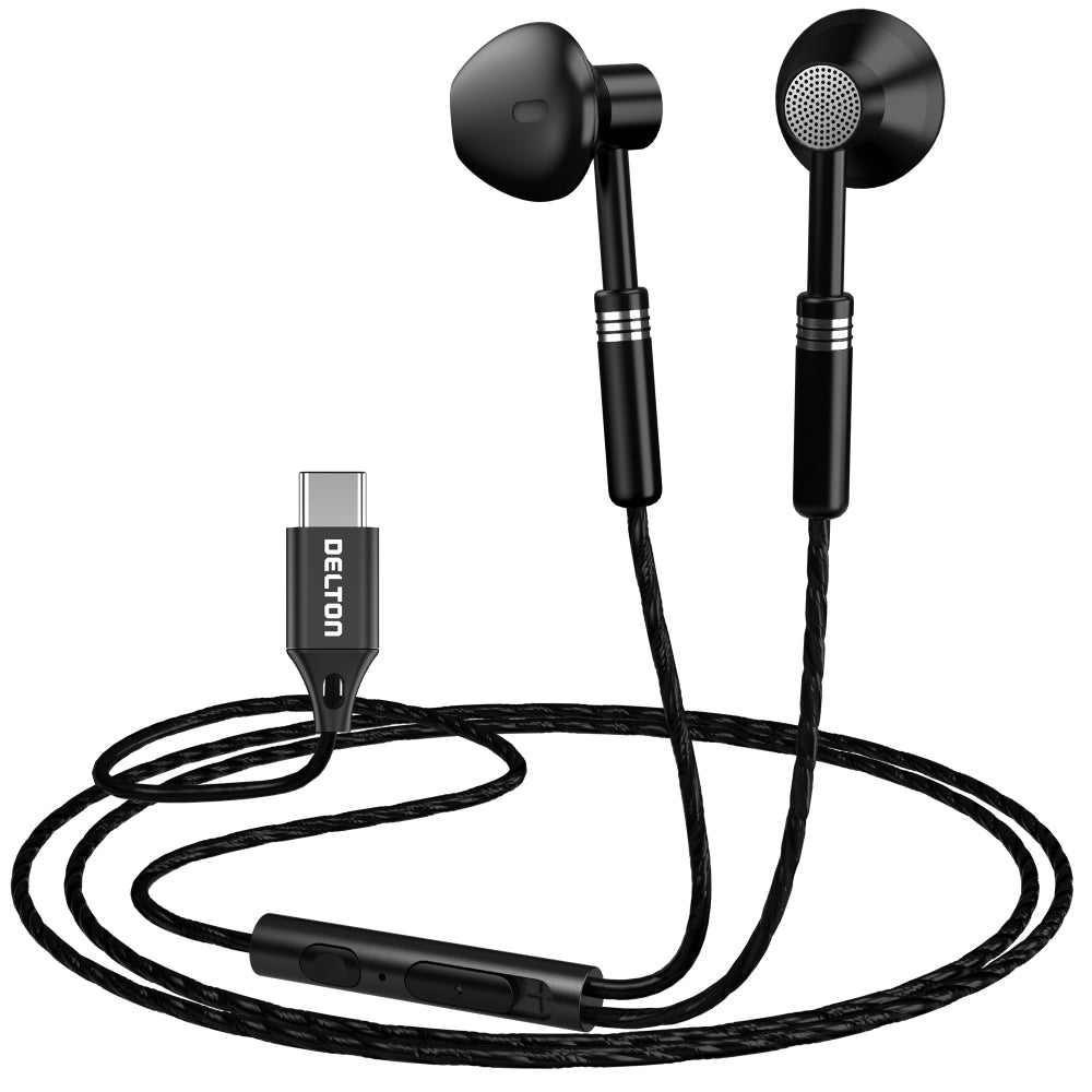 Delton 18EC USB-C Wired Computer Headset/Headphones