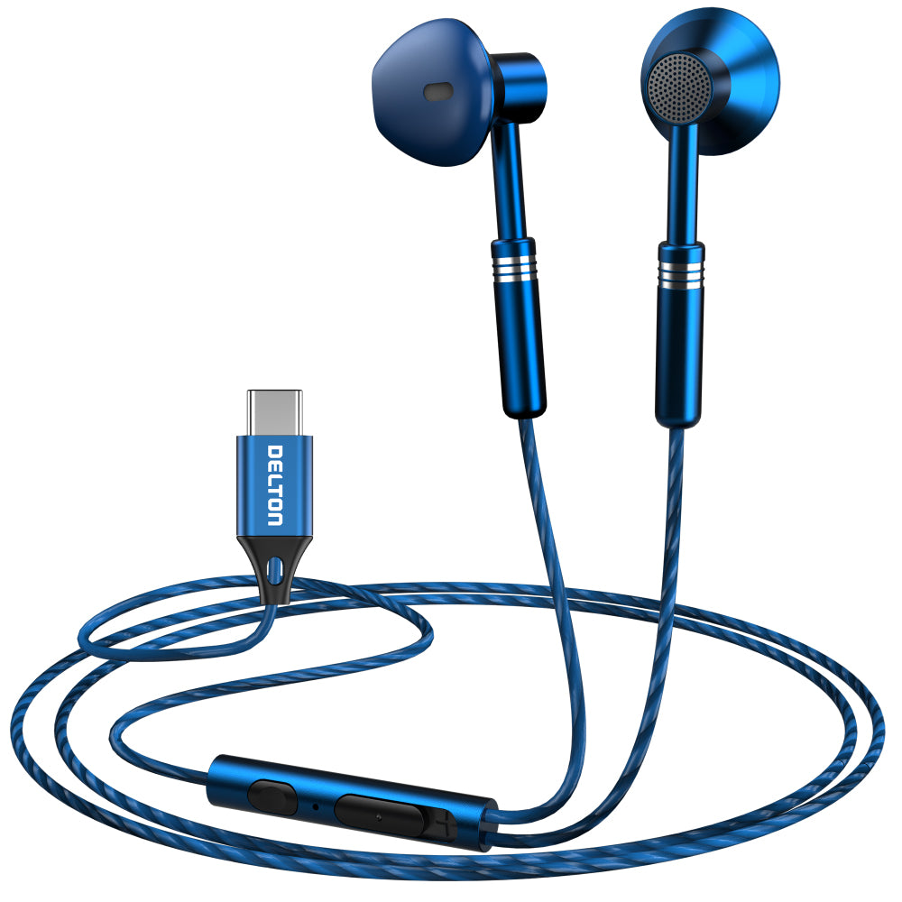 Delton 18EC USB-C Wired Computer Headset/Headphones