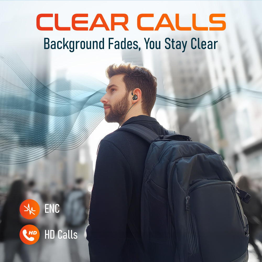 Delton 31EC Ergonomic Wired In-Ear USB-C Computer Headset