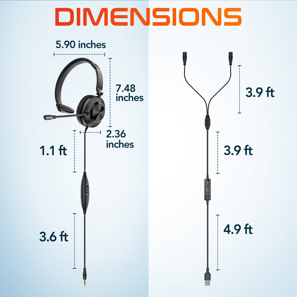 Delton T30Y Training Headset and Master Adapter