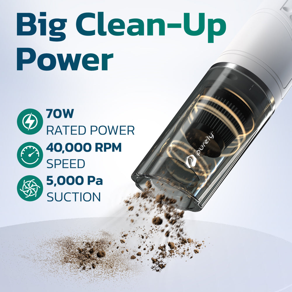 Purely C50 Portable Wireless Vacuum Cleaner Air Duster