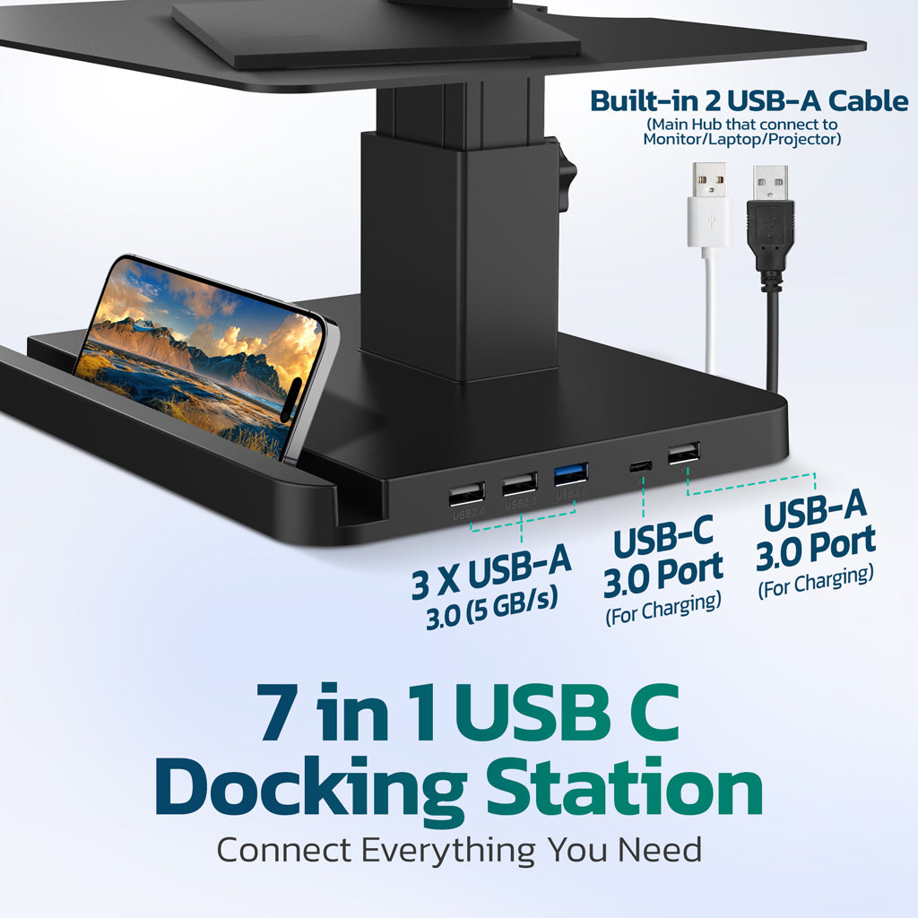 Purely S402 Adjustable Monitor Stand