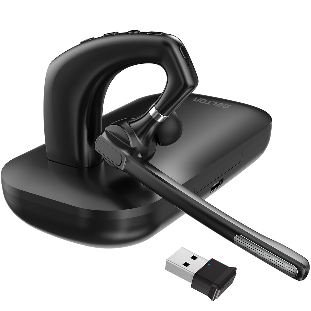 Delton 95X Wireless Headset with Dongle and Charging Stand