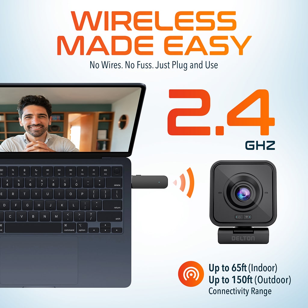 Delton C50 Wireless 1080P Webcam