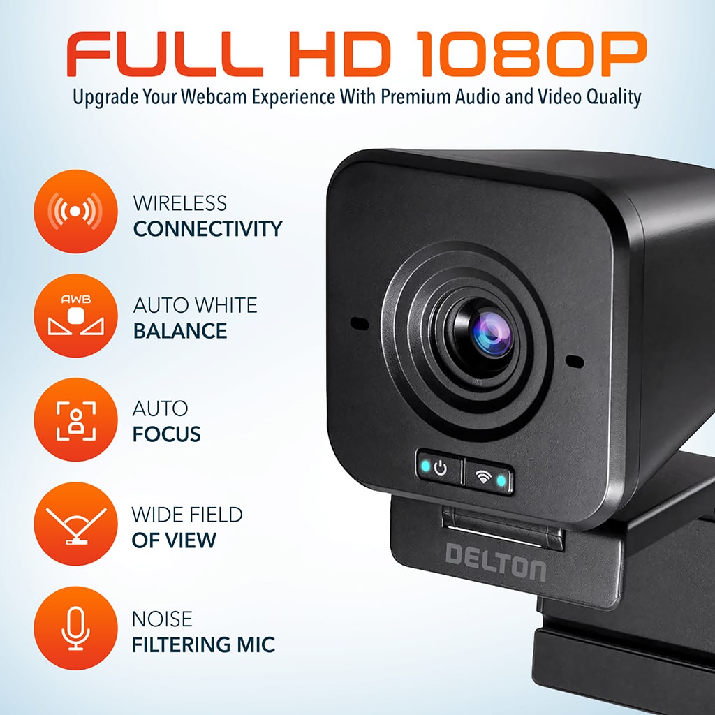 Delton C50 Wireless 1080P Webcam