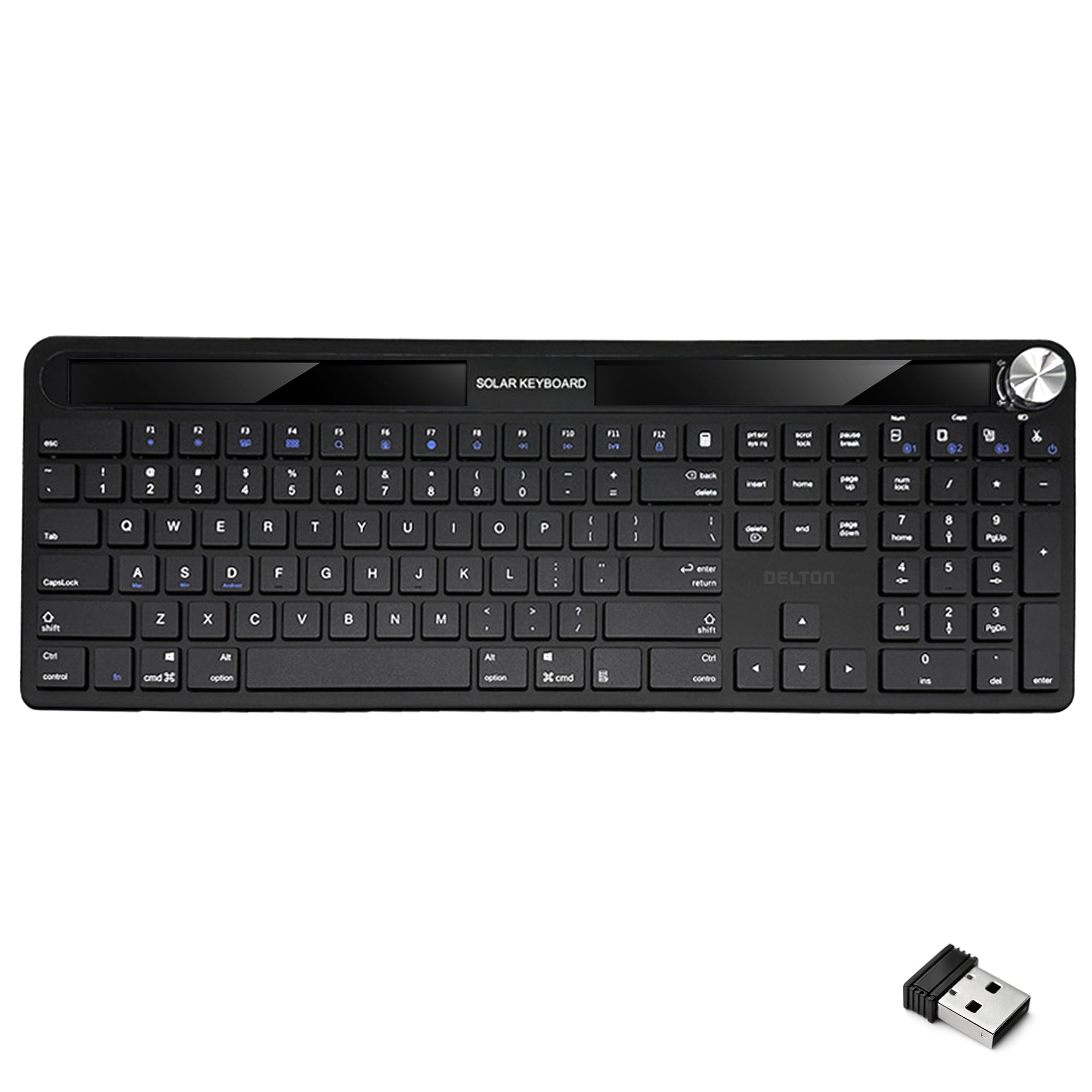 Delton KB90 Solar Keyboard