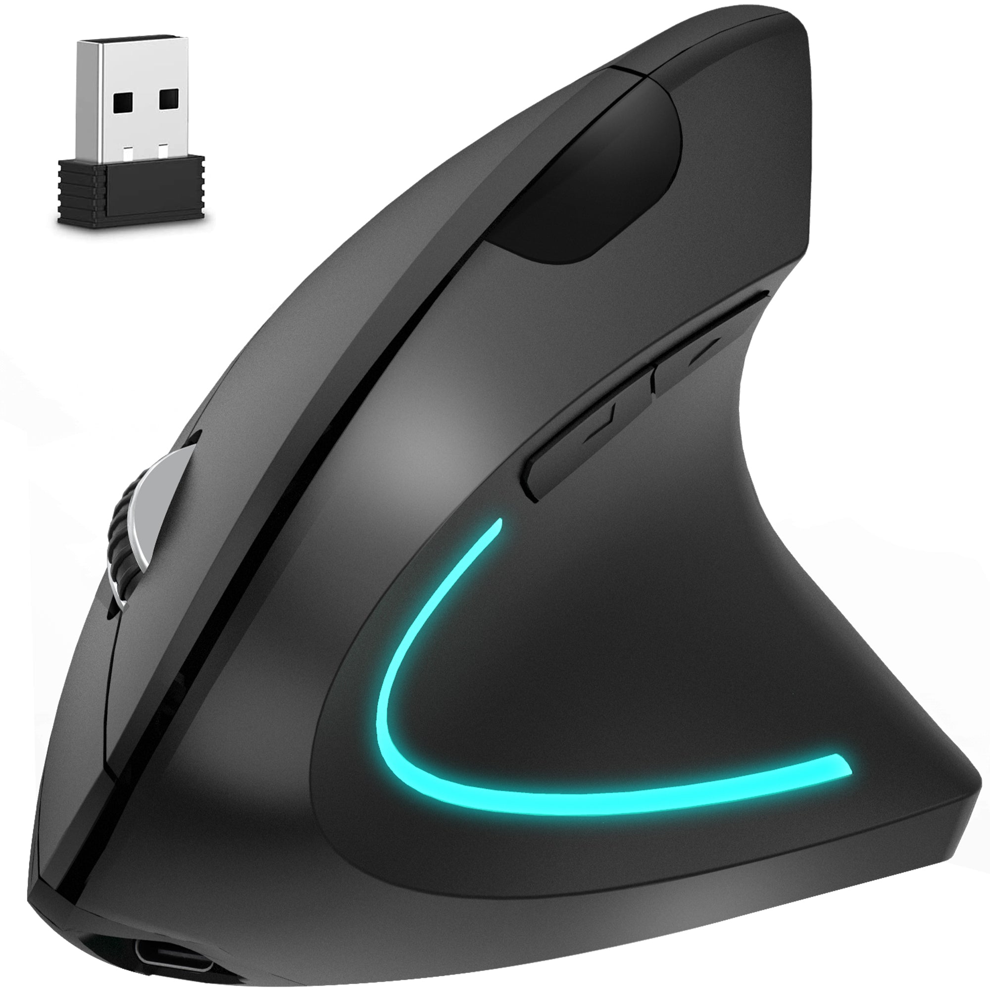 Delton S12 Ergonomic Wireless Rechargeable Mouse