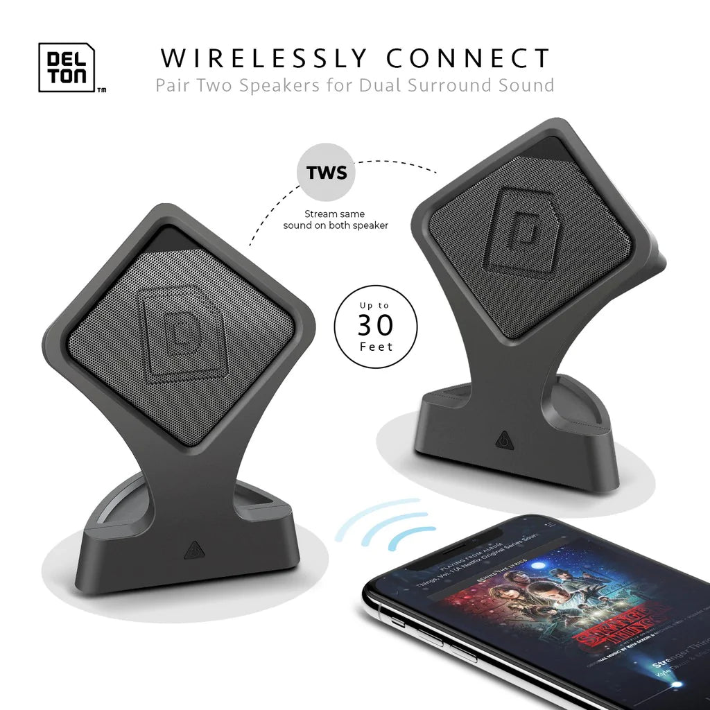 True Wireless Bluetooth Speaker Twin Pack