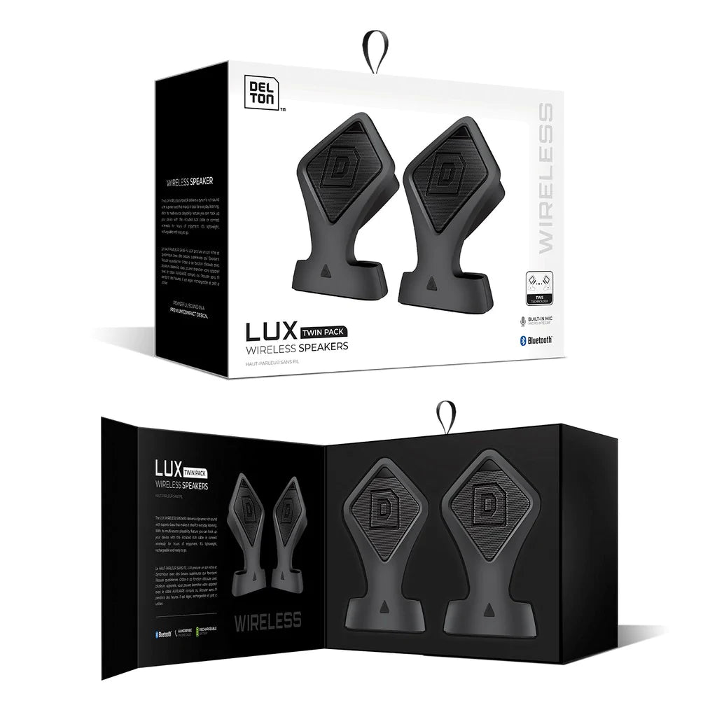 True Wireless Bluetooth Speaker Twin Pack