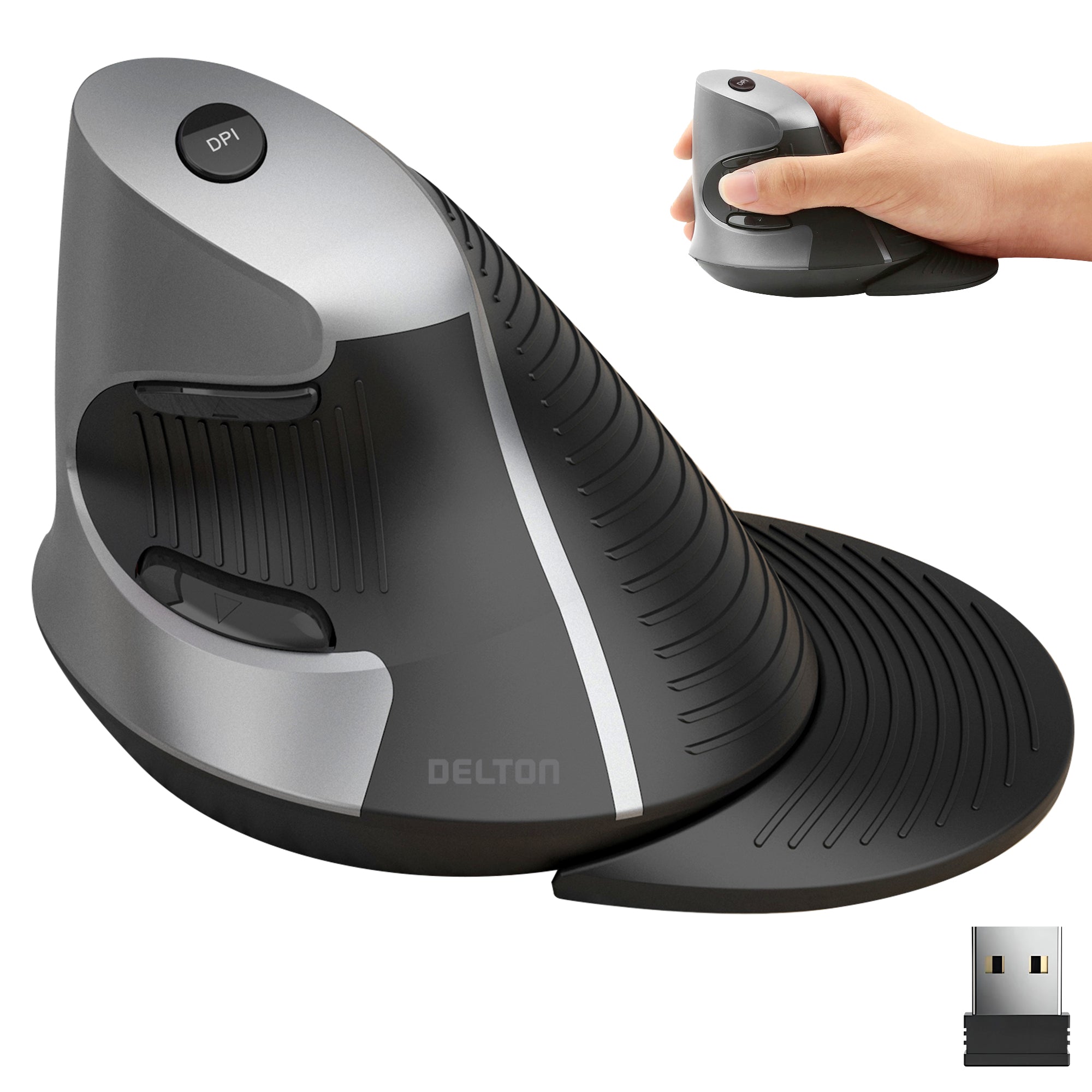 Delton S22 Ergonomic Wireless Mouse