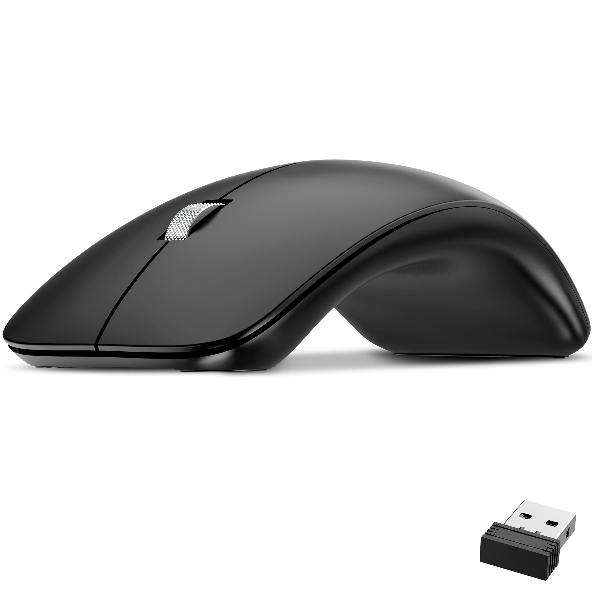 Delton S10 Curved Wireless Ergonomic Mouse