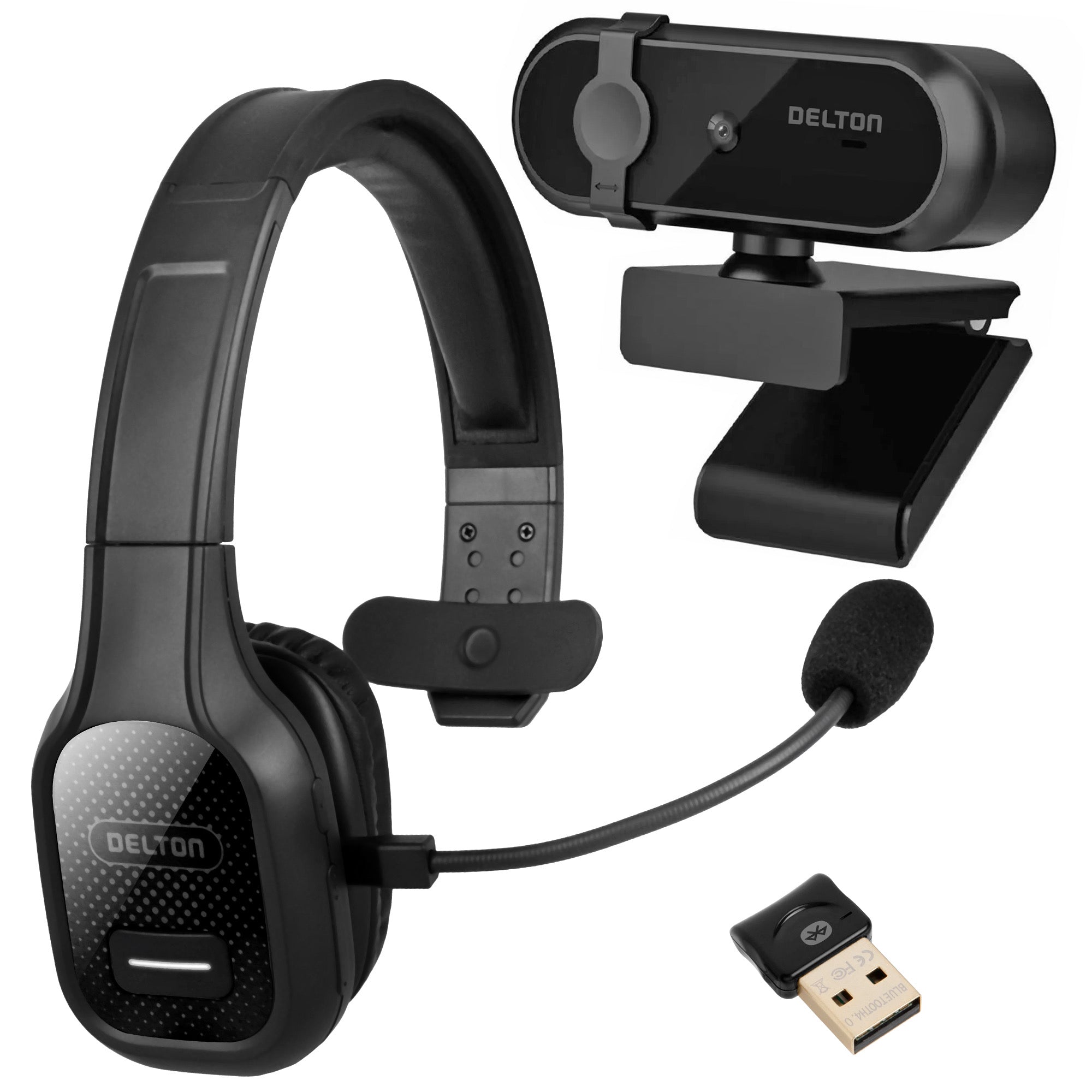 Delton 20x Headset with Webcam