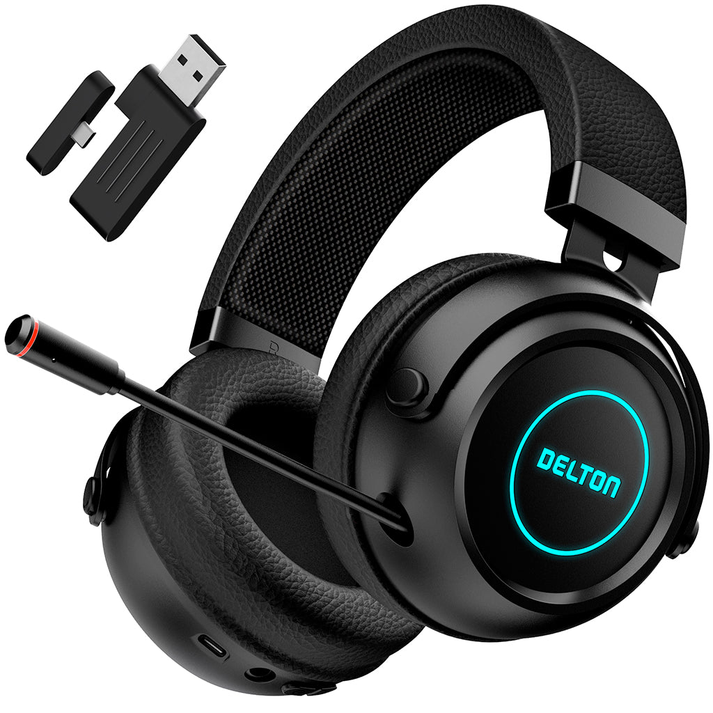 Delton G520 Wireless Bluetooth Noise Canceling Over-Ear Headphones