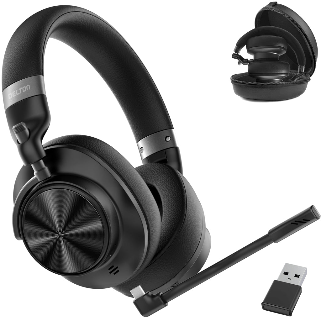 Delton M320 Wireless Active Noise Canceling Over-Ear Headphones