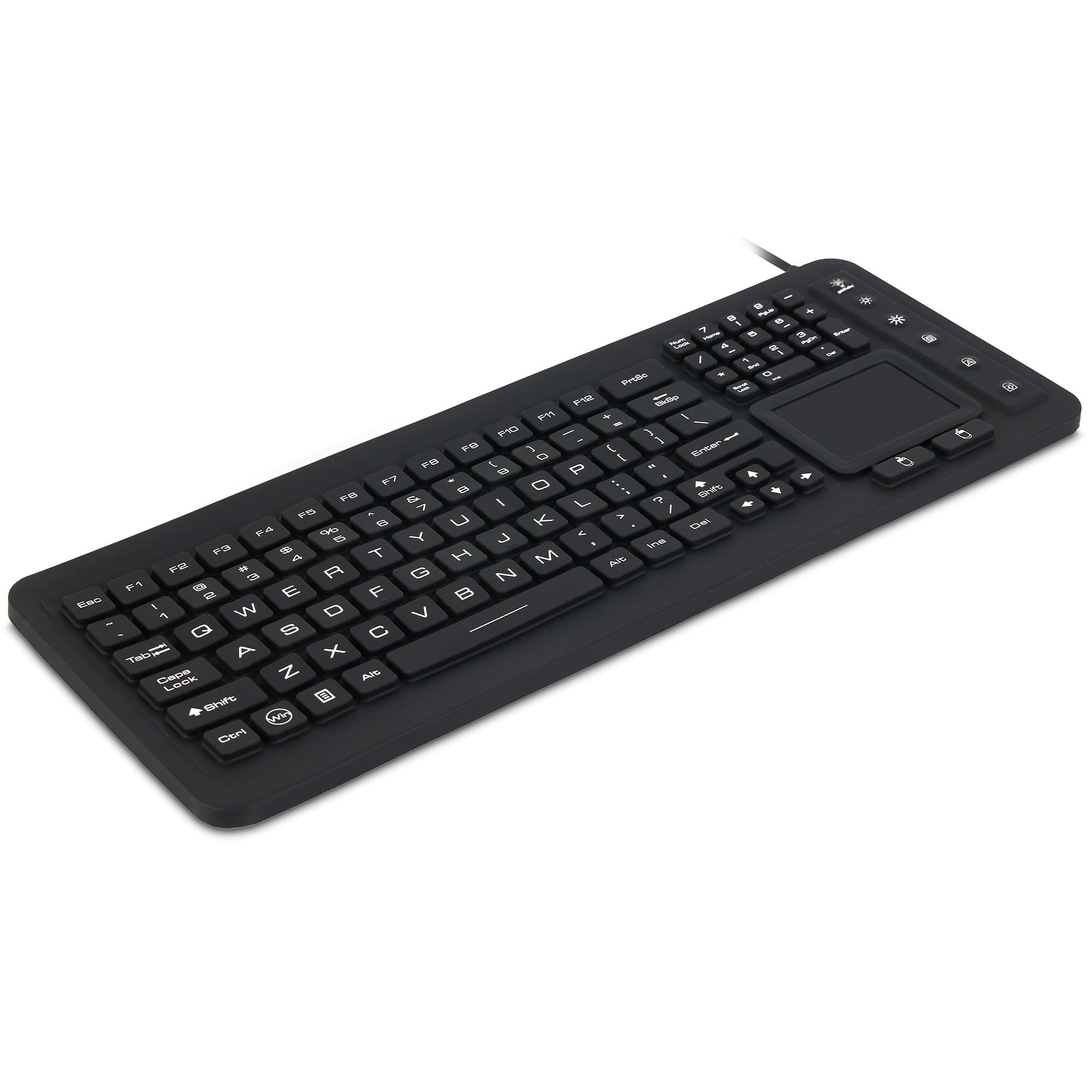 Delton M70 Medical Grade Airtight Waterproof USB Backlit Computer Keyb