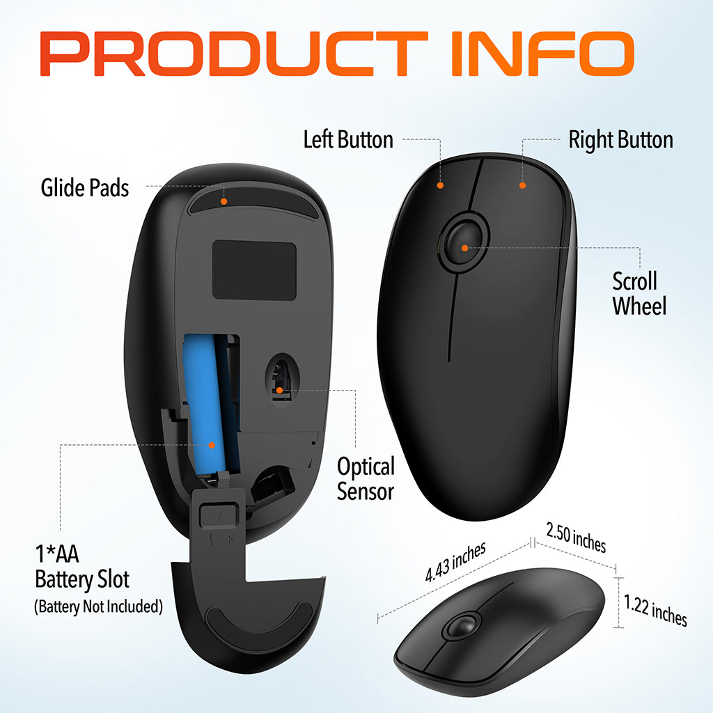 Delton S15 Wireless Battery Mouse