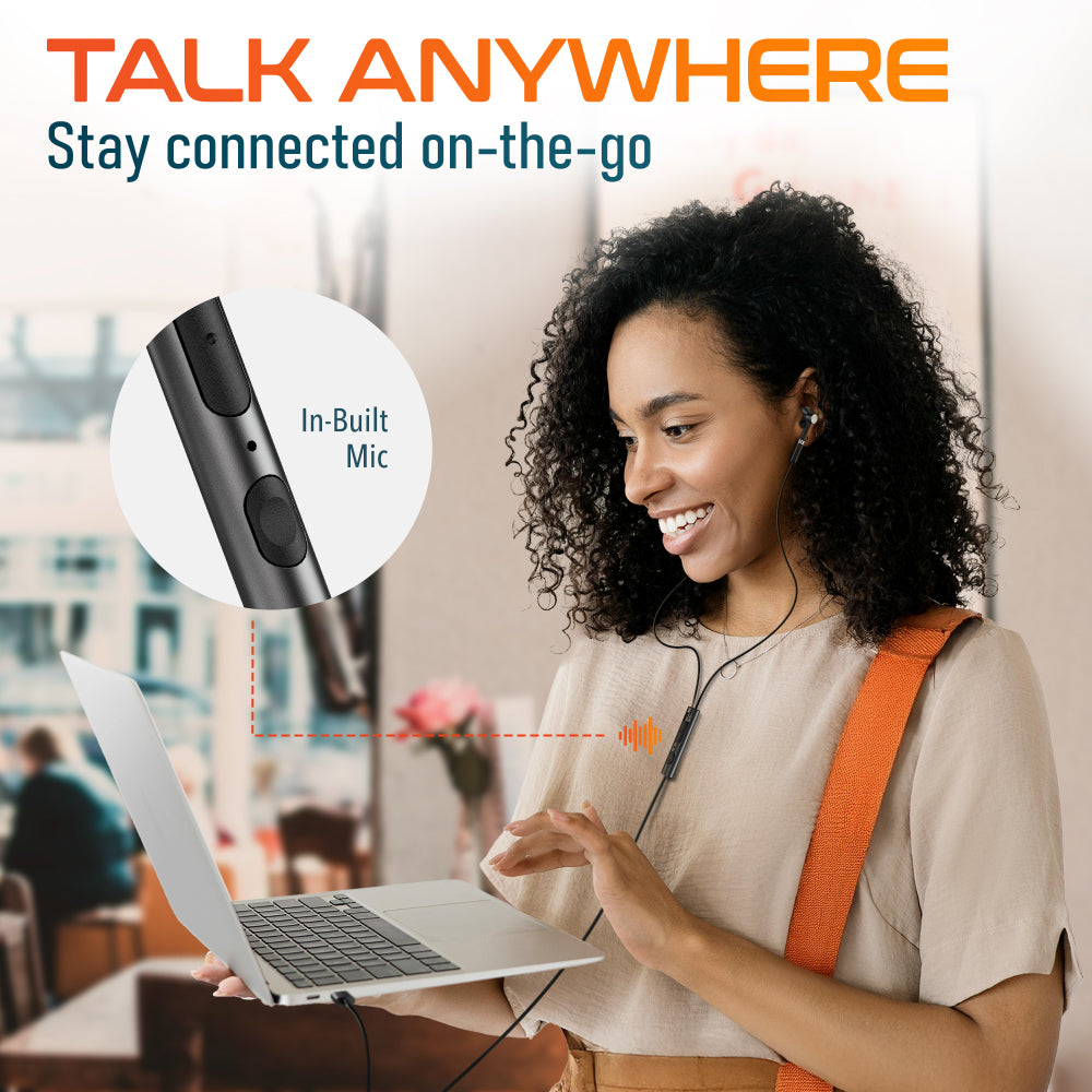 Delton 18EC USB-C Wired Computer Headset/Headphones