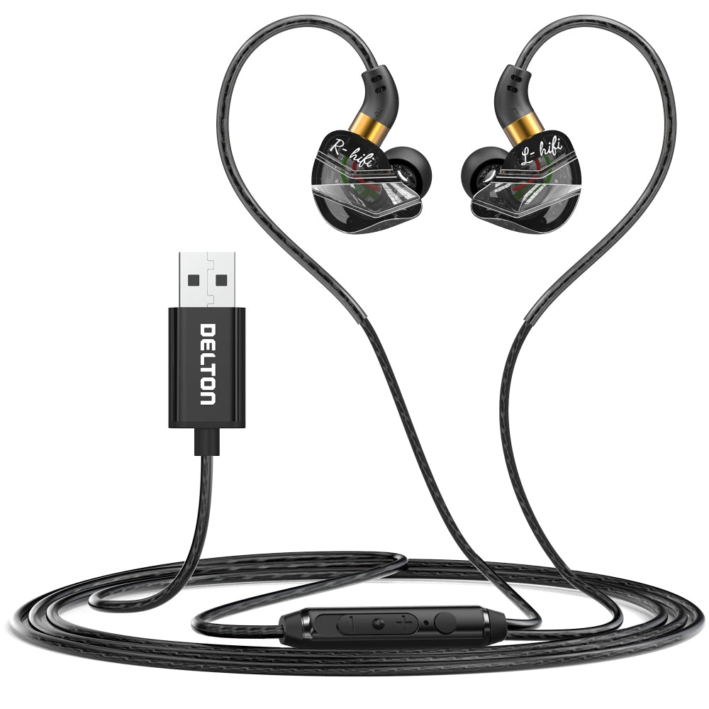 Delton 31E Ergonomic In-Ear USB Computer Headset