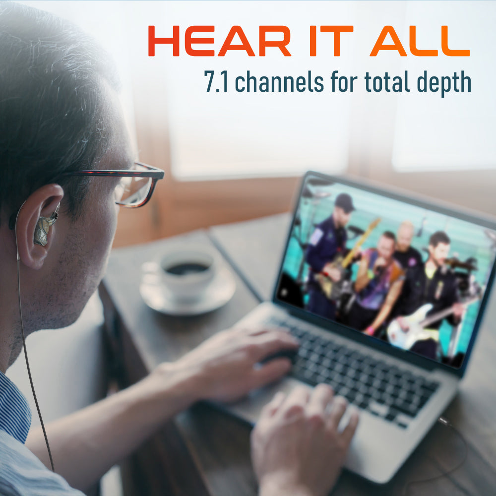 Delton 31E Ergonomic In-Ear USB Computer Headset