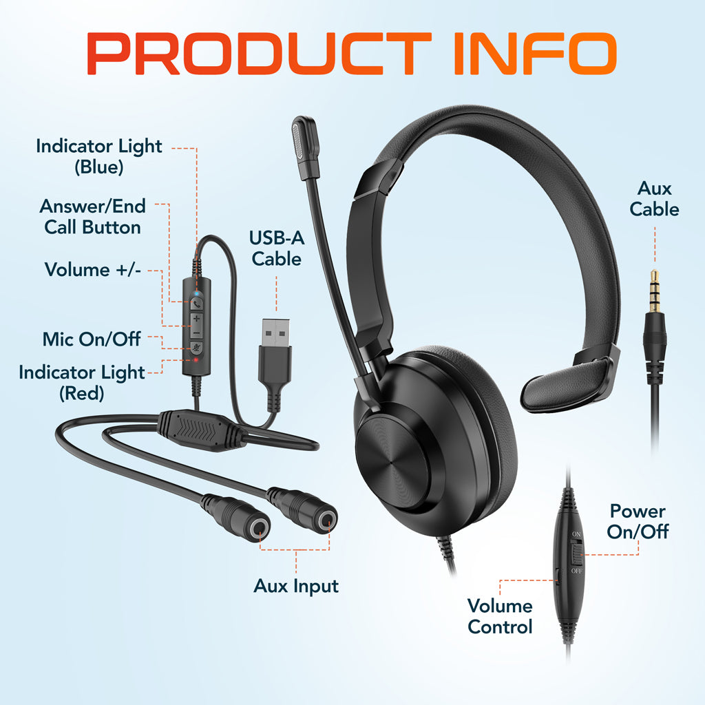 Delton T30Y Training Headset and Master Adapter